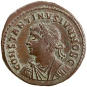 obverse of Constantine I RIC VII 46