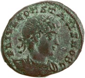 obverse of Constantine I RIC VII 111