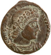 obverse of Constantine I RIC VII 108