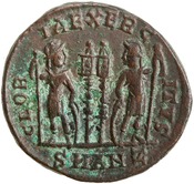 reverse of Constantine I RIC VII 88