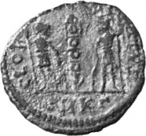 reverse of Constantine I RIC VII 133