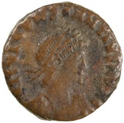 obverse of Constantine I RIC VII 123