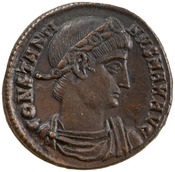 obverse of Constantine I RIC VII 188