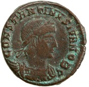 obverse of Constantine I RIC VII 189