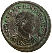 obverse of Constantine I RIC VII 157