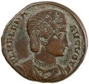 obverse of Constantine I RIC VII 11
