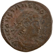 obverse of Constantine I RIC VII 226