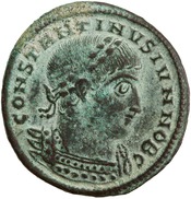obverse of Constantine I RIC VII 184
