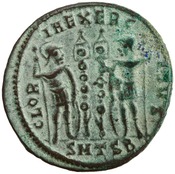 reverse of Constantine I RIC VII 184