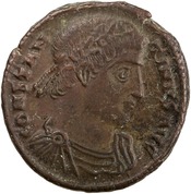 obverse of Constantine I RIC VII 169