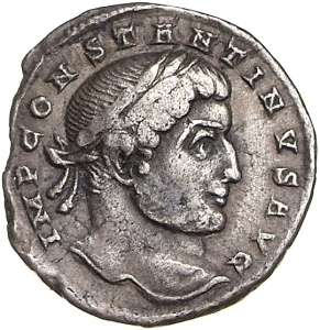 obverse of Constantine I RIC VII 17