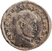 obverse of Constantine I RIC VII 14