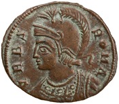 obverse of Constantine I RIC VII 240