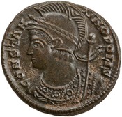 obverse of Constantine I RIC VII 241