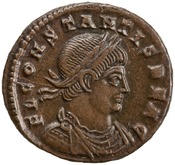obverse of Constantine I RIC VII 238