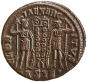 reverse of Constantine I RIC VII 238