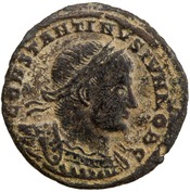 obverse of Constantine I RIC VII 220