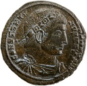obverse of Constantine I RIC VII 219