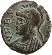 obverse of Constantine I RIC VII 408