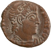 obverse of Constantine I RIC VII 391