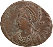 obverse of Constantine I RIC VII 387