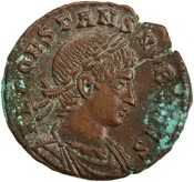 obverse of Constantine I RIC VII 353