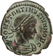 obverse of Constantine I RIC VII 351