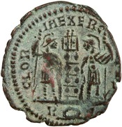 reverse of Constantine I RIC VII 351