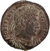 obverse of Constantine I RIC VII 335