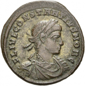 obverse of Constantine I RIC VII 330