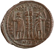 reverse of Constantine I RIC VII 327