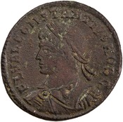 obverse of Constantine I RIC VII 324