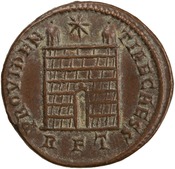 reverse of Constantine I RIC VII 323