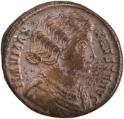obverse of Constantine I RIC VII 292