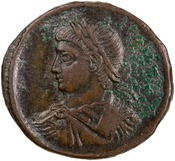 obverse of Constantine I RIC VII 284