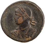 obverse of Constantine I RIC VII 282