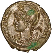 obverse of Constantine I RIC VII 416