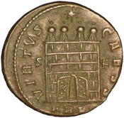 reverse of Constantine I RIC VII 316