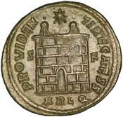 reverse of Constantine I RIC VII 312