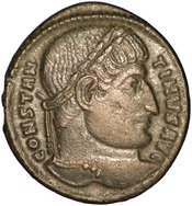 obverse of Constantine I RIC VII 304