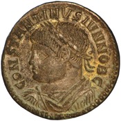 obverse of Constantine I RIC VII 302