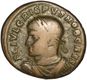 obverse of Constantine I RIC VII 260