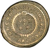 reverse of Constantine I RIC VII 246