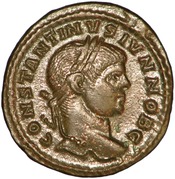 obverse of Constantine I RIC VII 245