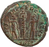 reverse of Constantine I RIC VII 591