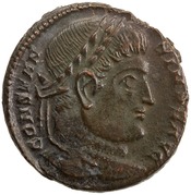obverse of Constantine I RIC VII 509