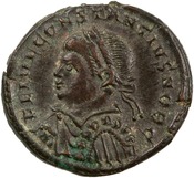 obverse of Constantine I RIC VII 506