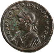 obverse of Constantine I RIC VII 480