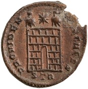reverse of Constantine I RIC VII 454