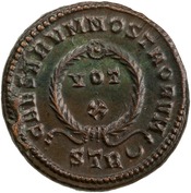 reverse of Constantine I RIC VII 440